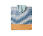 Strandponcho Strepen Blues & Beyond S