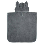Organische badponcho met capuchon konijn Tradewinds