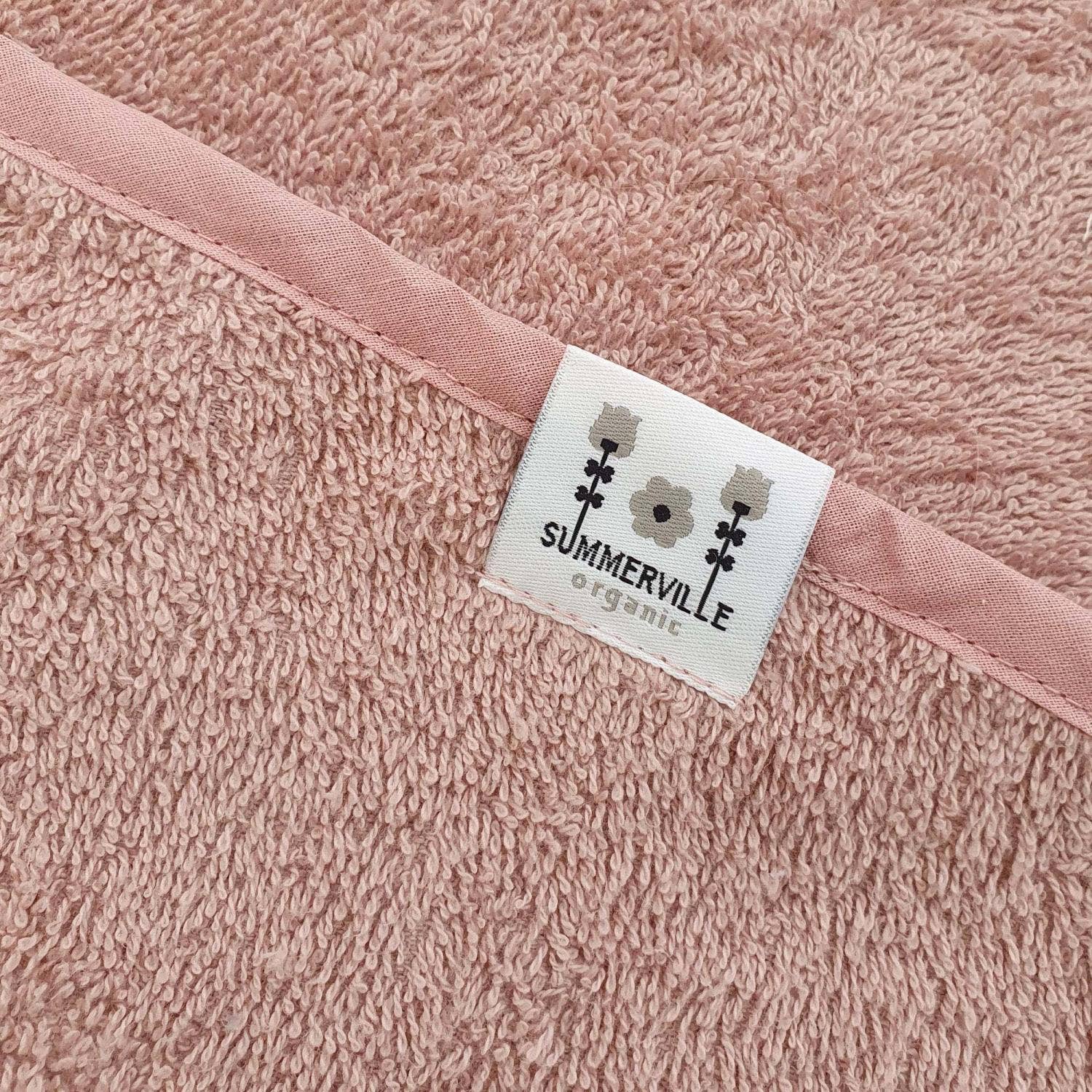 Babyhanddoek Konijnenoren Licht Mauve