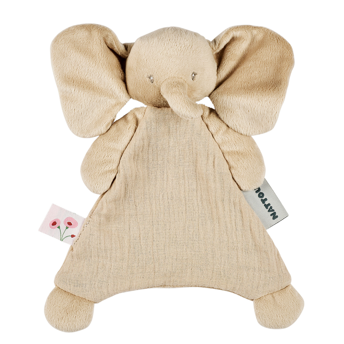 Knuffeldoekje - 25 x 20 cm - Elephant Doudou - Sand