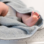 Babyhanddoek Konijnenoren Zilvergrijs