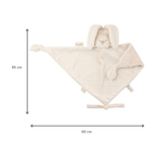 Knuffeldoekje - Lapidou Baby Comforter - 65 x 40 cm - Doudou Rabbit - Sand