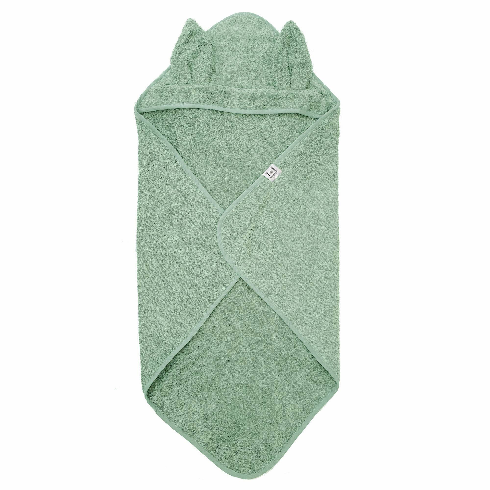 Babyhanddoek Konijnenoren Cameo Groen