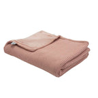 Babyledikantdeken Gebreid Flanel – Roze