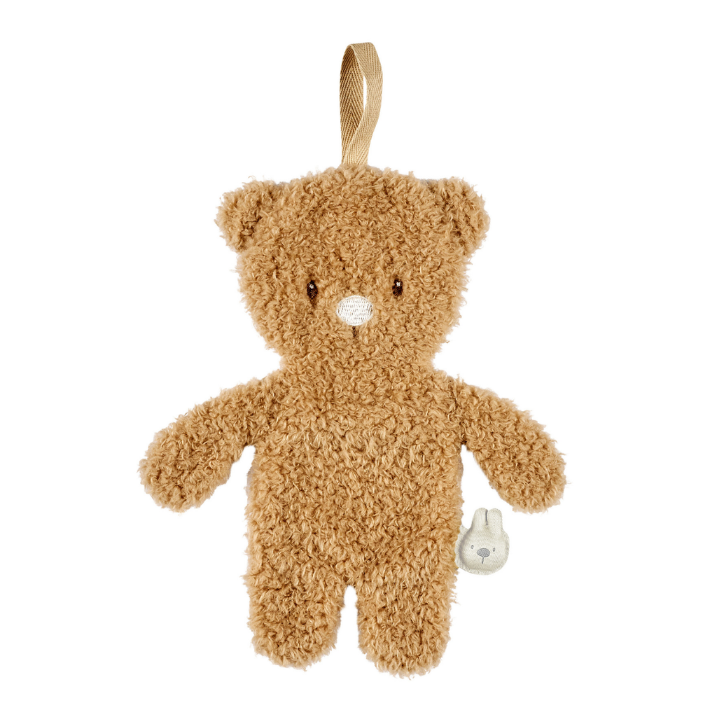 Knuffeldoekje / Speenkoord - 26 cm – Bear Doudou as Pacifier Holder – Beige