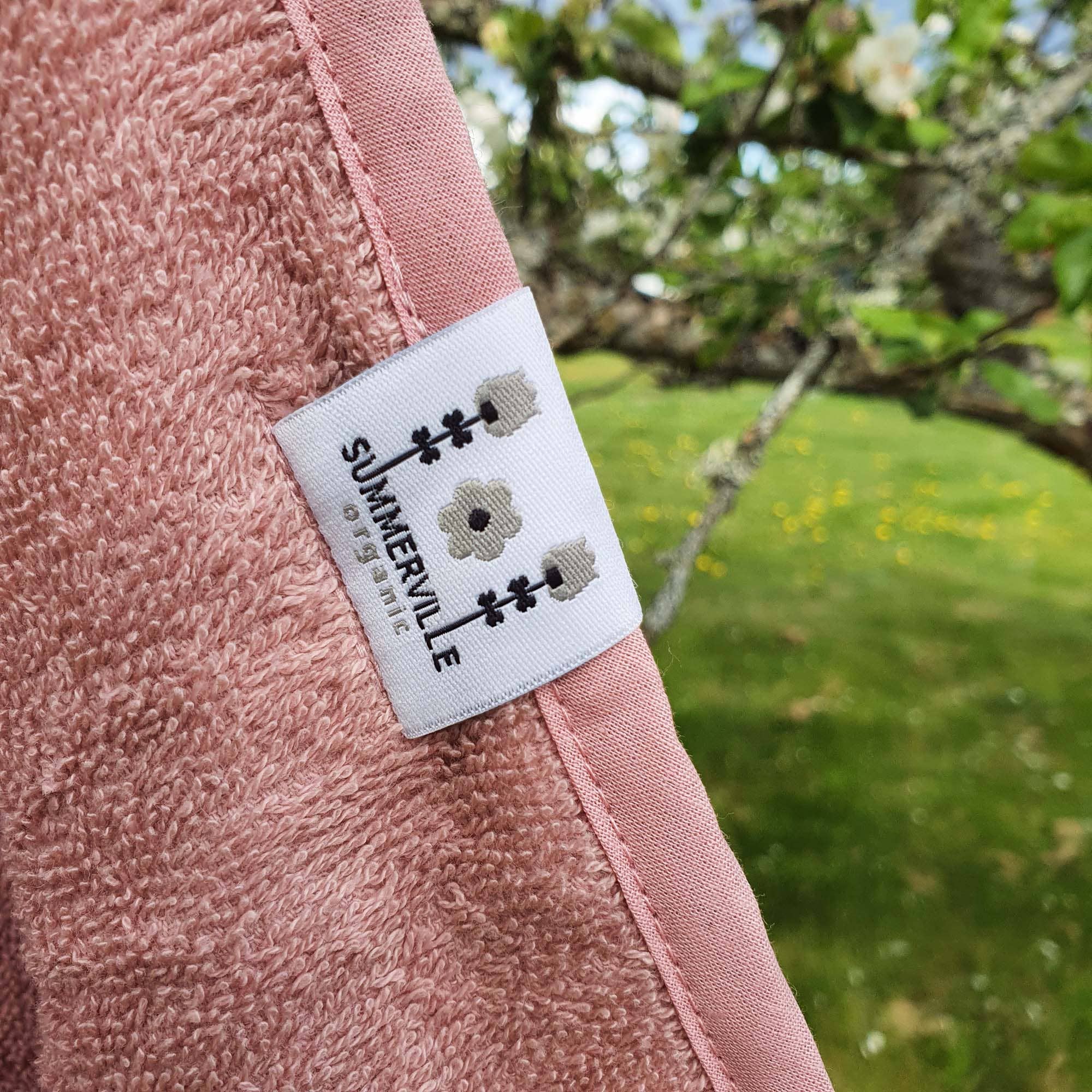 Babyhanddoek Konijnenoren Licht Mauve