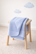 Babydeken - Bamboo Babydeken Blauw - 75×100 cm