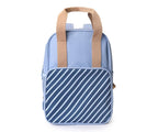 Kinderrugzak Blauw Strepen - 35,5cm