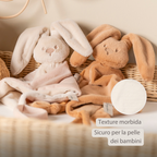 Knuffeldoekje - Lapidou Baby Comforter - 65 x 40 cm - Doudou Rabbit - Sand