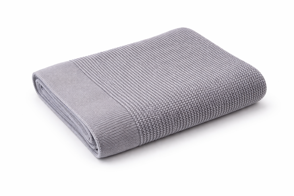 Babydeken - Bamboo Babydeken Grijs - 75×100 cm