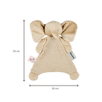 Knuffeldoekje - 25 x 20 cm - Elephant Doudou - Sand