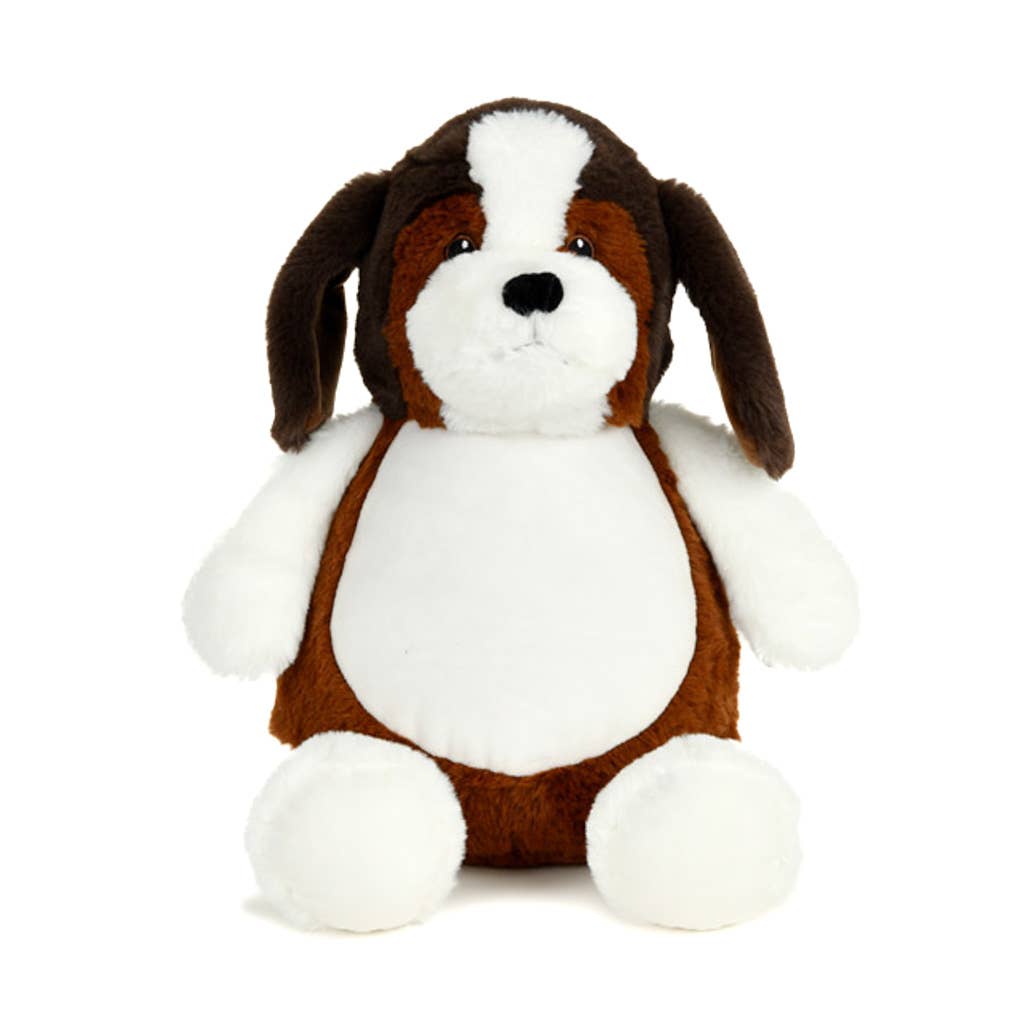 Beagle knuffelhond met uitneembare vulling - 43cm
