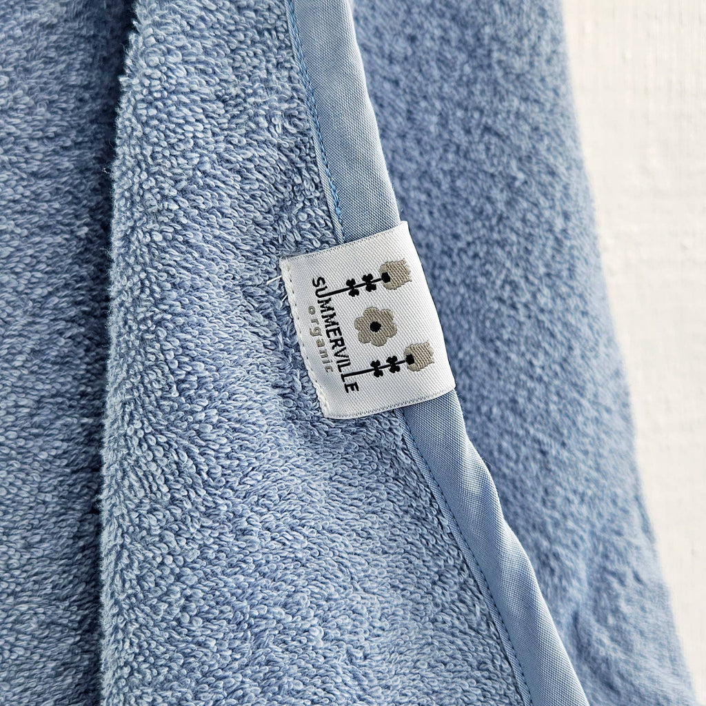Babyhanddoek Konijntjesstof Dusty Blue