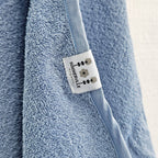 Babyhanddoek Konijntjesstof Dusty Blue