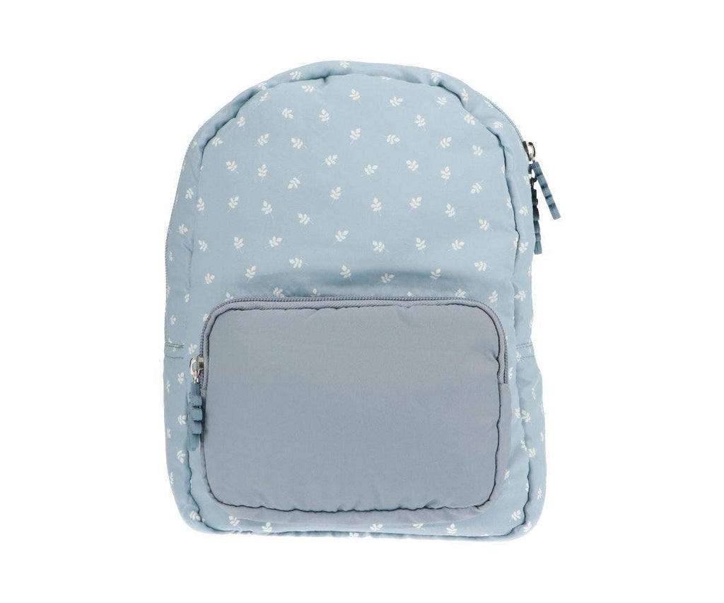 Kinderrugzak Bladeren Blauw Klein - 25cm