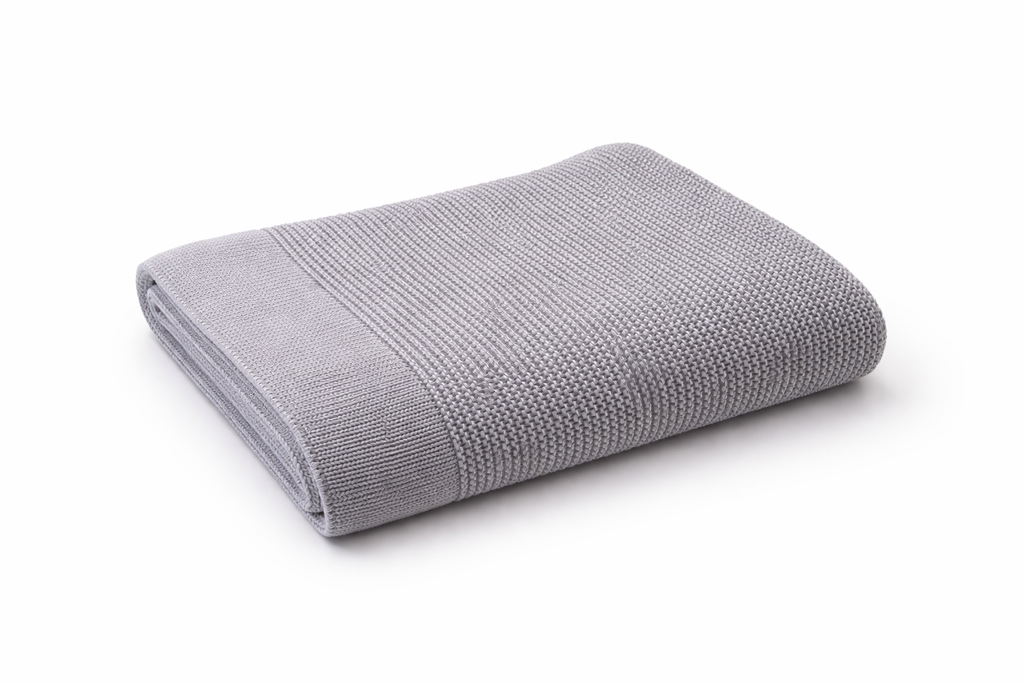 Babydeken - Bamboo Babydeken Grijs - 75×100 cm