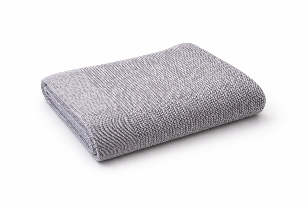 Babydeken - Bamboo Babydeken Grijs - 75×100 cm