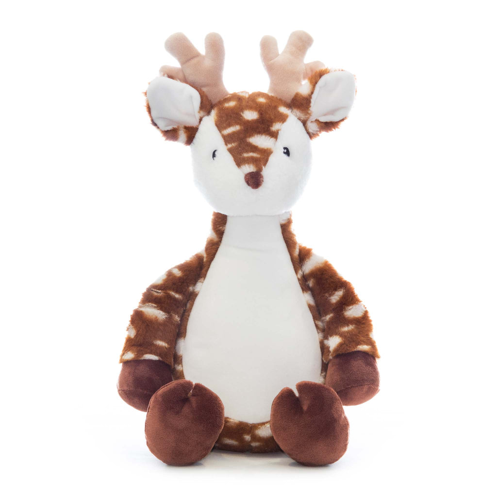 Knuffel hert Snowflake met uitneembare vulling - 43cm