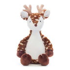 Knuffel hert Snowflake met uitneembare vulling - 43cm