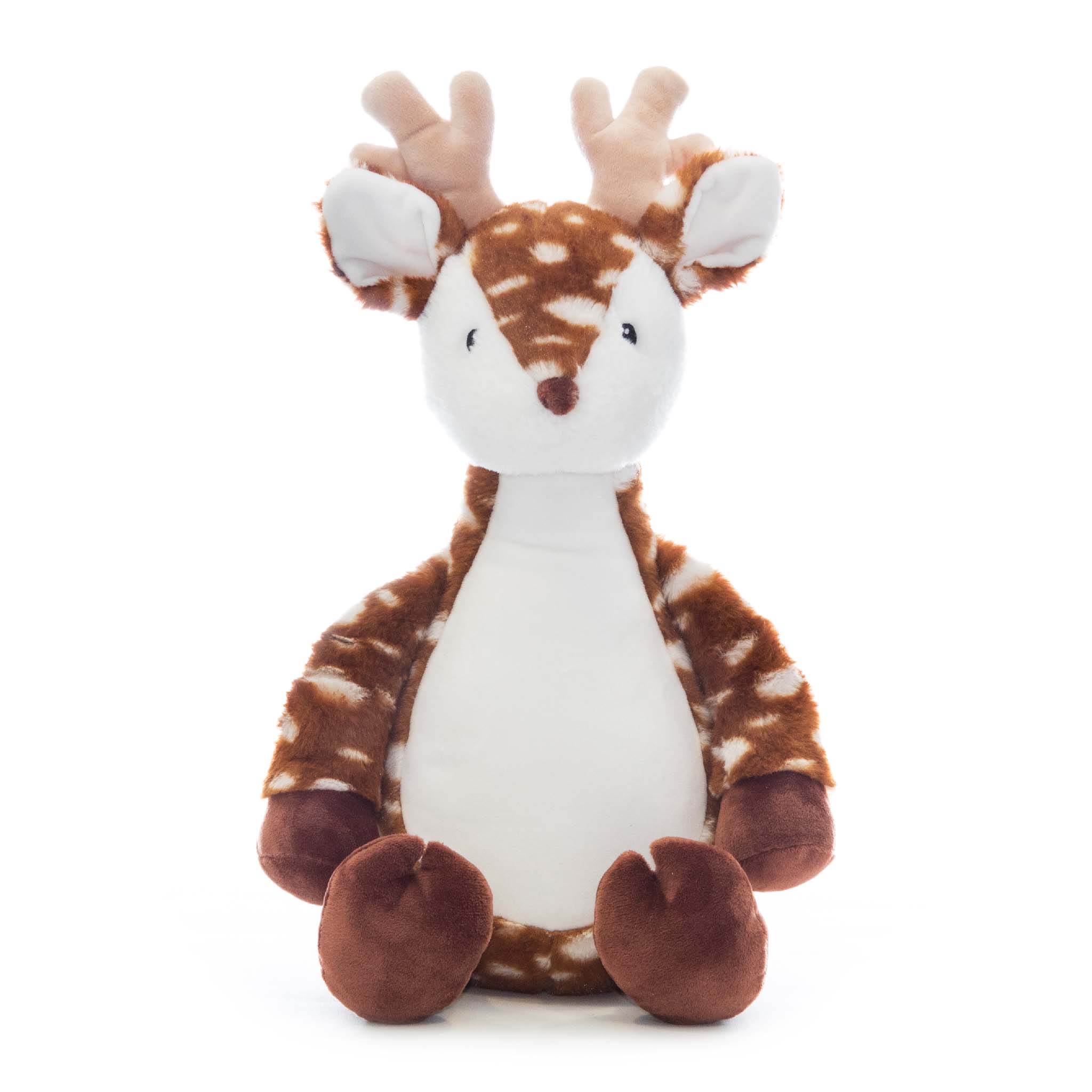 Knuffel hert Snowflake met uitneembare vulling - 43cm