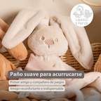 Knuffeldoekje - Lapidou Baby Comforter - 65 x 40 cm - Doudou Rabbit - Sand