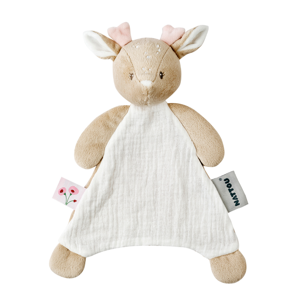Knuffeldoekje - 25 x 20 cm - Deer Doudou - Beige