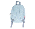 Kinderrugzak Bladeren Blauw Klein - 25cm