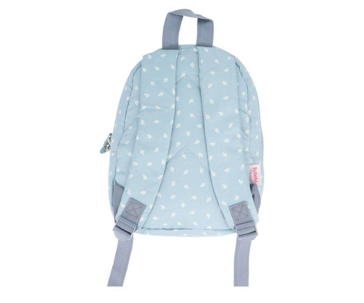 Kinderrugzak Bladeren Blauw Klein - 25cm
