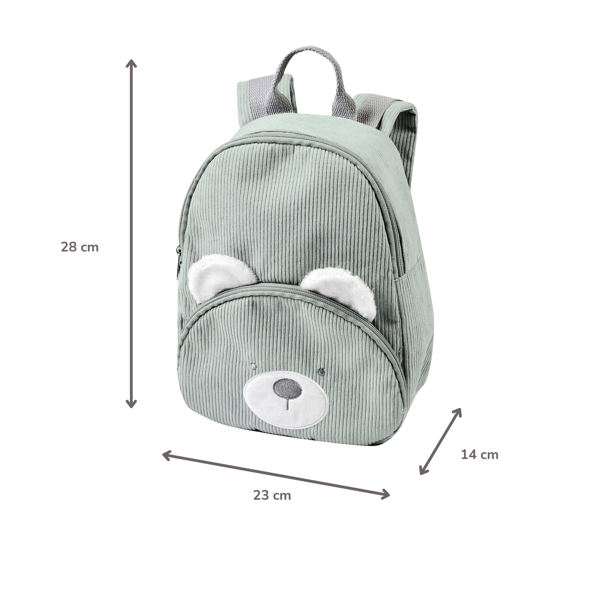 Rugzak - Lapidou Backpack - 28 cm - Beertje - Groen