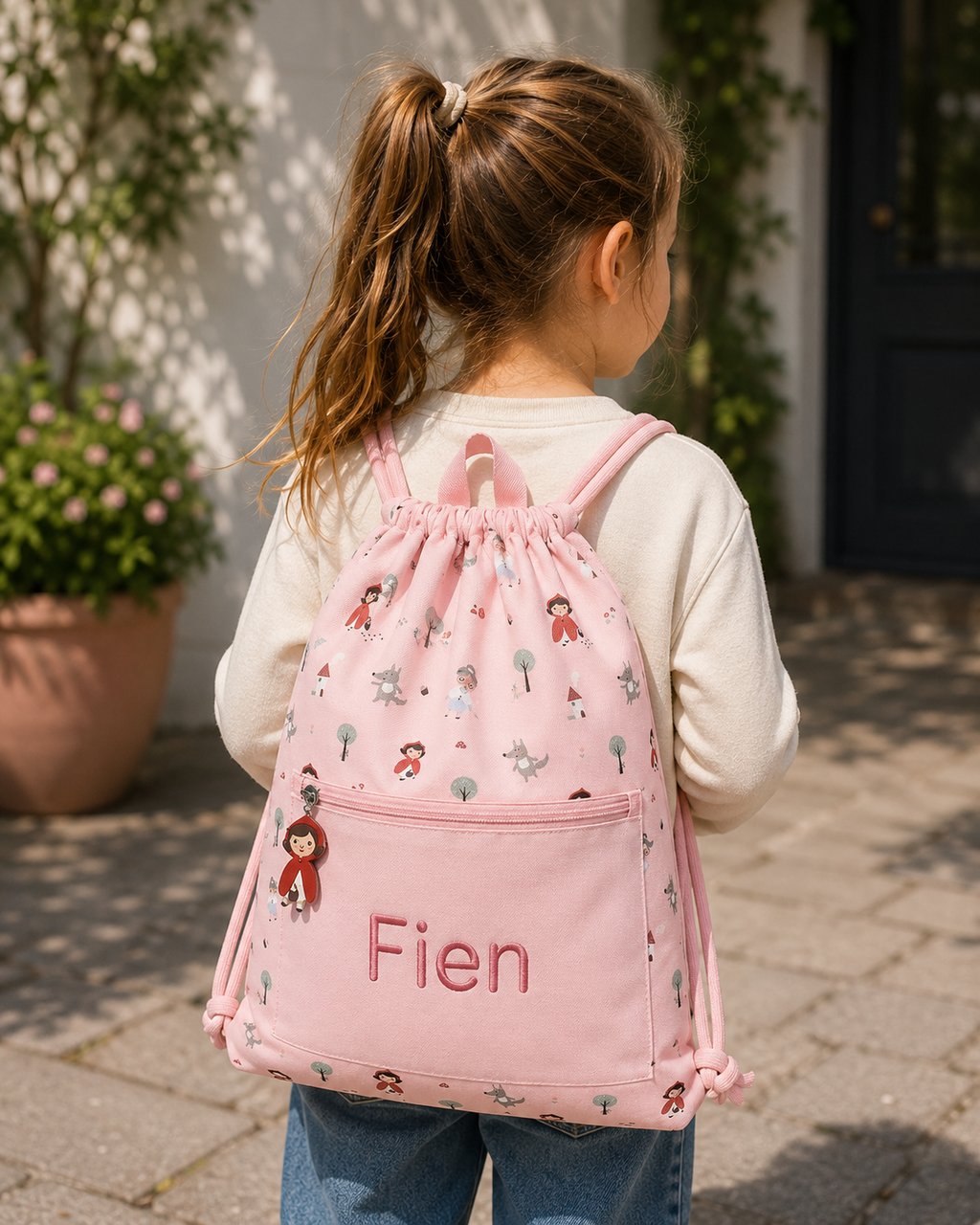 Waterdichte rugzak met trekkoord Little Red