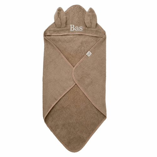 Babyhanddoek Konijn Warm Taupe