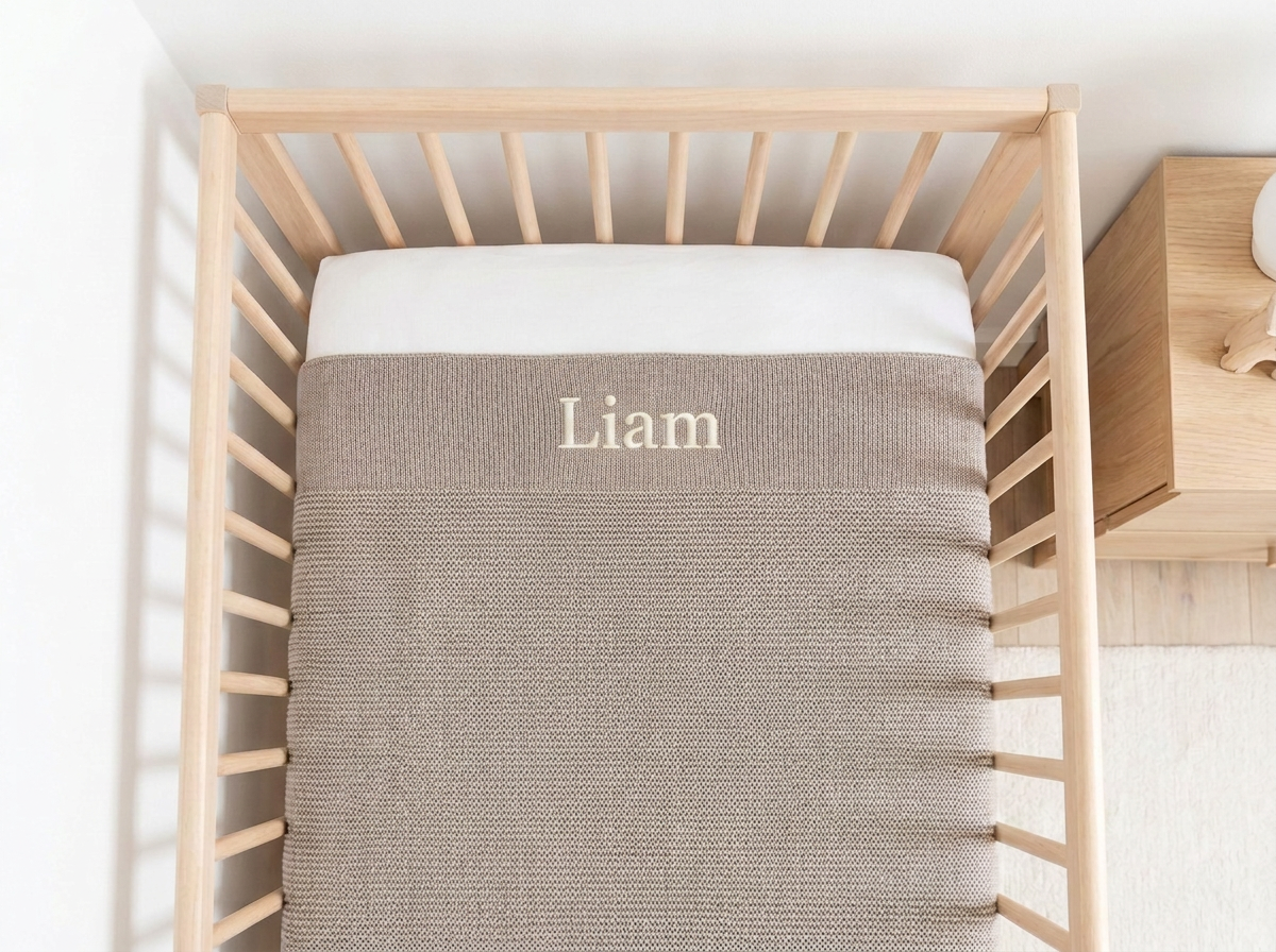 Babydeken - Bamboo Babydeken Beige - 75×100 cm