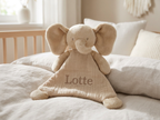 Knuffeldoekje - 25 x 20 cm - Elephant Doudou - Sand