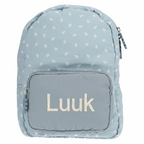 Kinderrugzak Bladeren Blauw Klein - 25cm