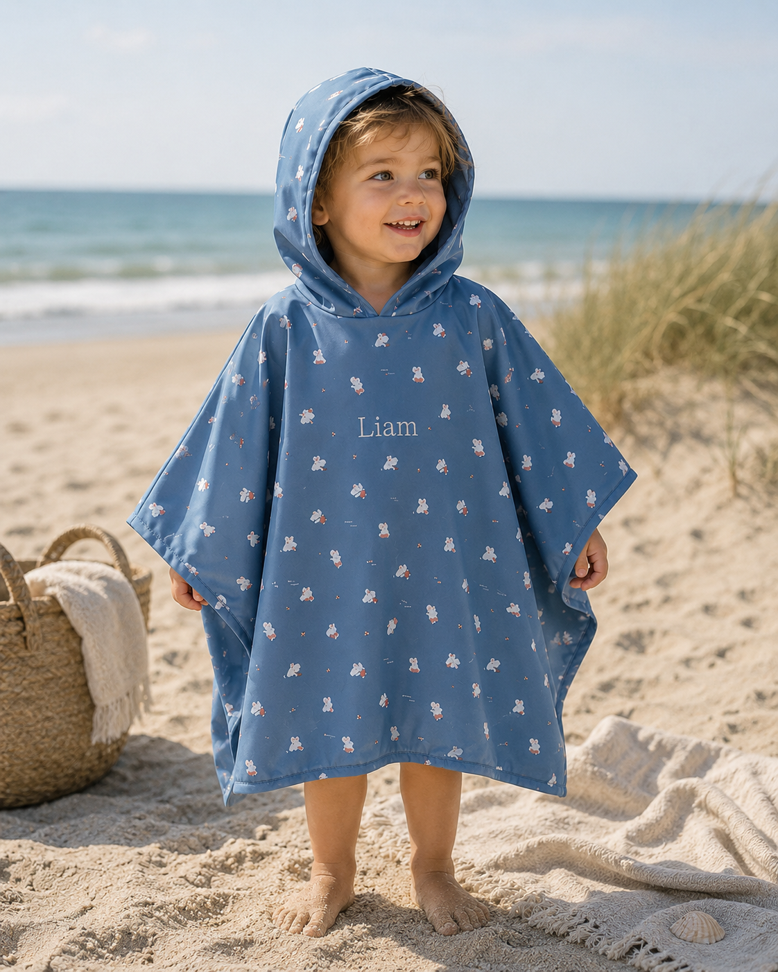 Strandponcho Hippos S