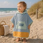 Strandponcho Strepen Blues & Beyond S