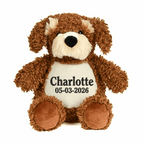 Knuffelhond met uitneembare vulling - 43cm