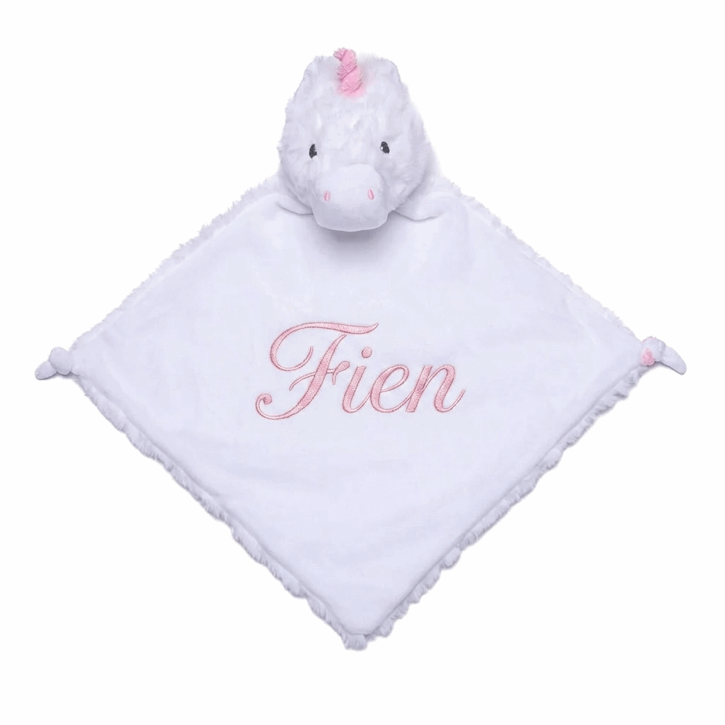 Witte Eenhoorn Knuffeldoekje