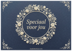 Handgeschreven kaartje
