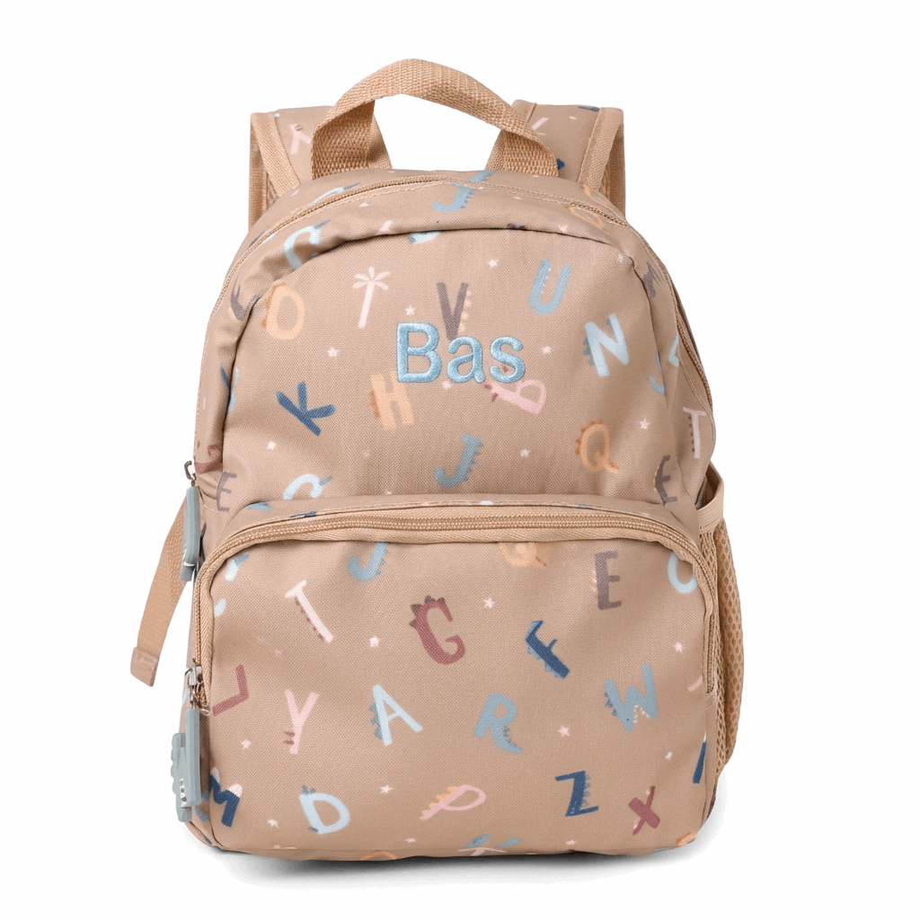 Kinderrugzak Grappige Letters - 28cm