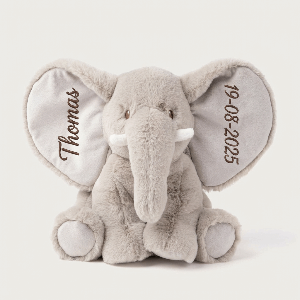 Olifant Knuffel Sebbe - 37cm