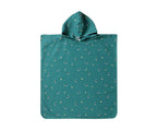 Strandponcho Walvis Turkoois S
