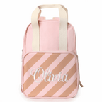 Kinderrugzak Roze Strepen - 35,5cm