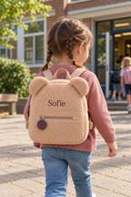 Teddybeer peuterrugzak - 28cm - Beige