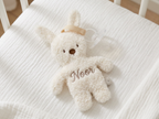 Knuffeldoekje / Speenkoord -  26 cm – Bunny Doudou as Pacifier Holder – Ecru