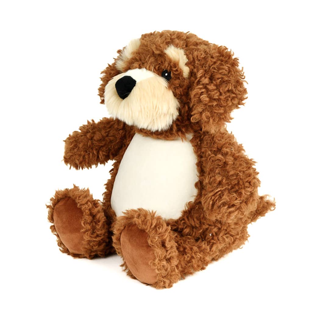 Knuffelhond met uitneembare vulling - 43cm