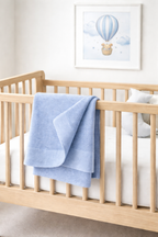 Babydeken - Bamboo Babydeken Blauw - 75×100 cm