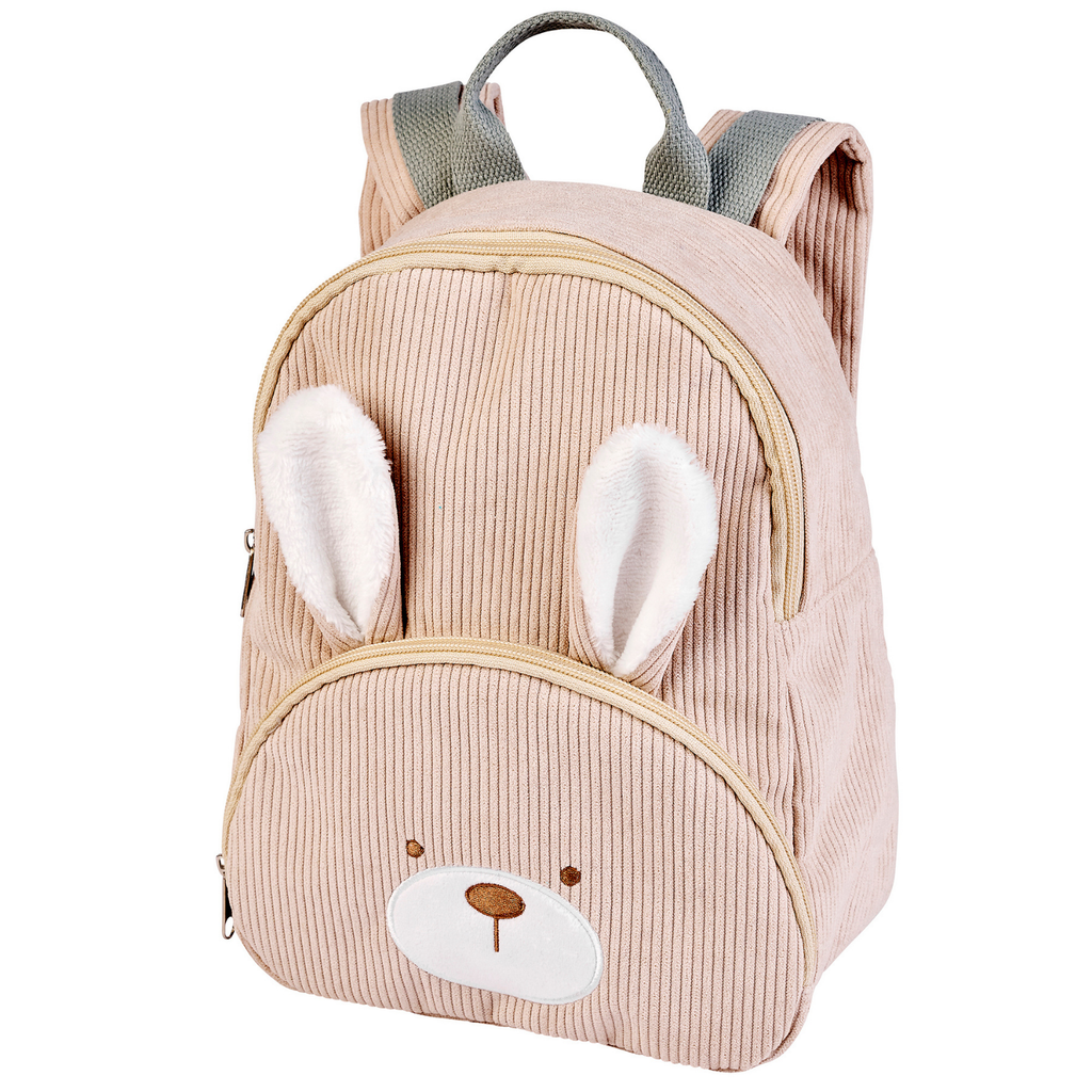 Rugzak - Lapidou Backpack - 28 cm - Preschool Backpack - Soft Rabbit Backpack - Sand