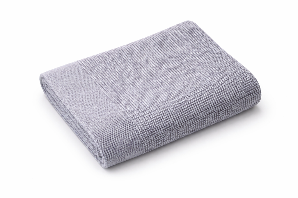 Babydeken - Bamboo Babydeken Blauw - 75×100 cm