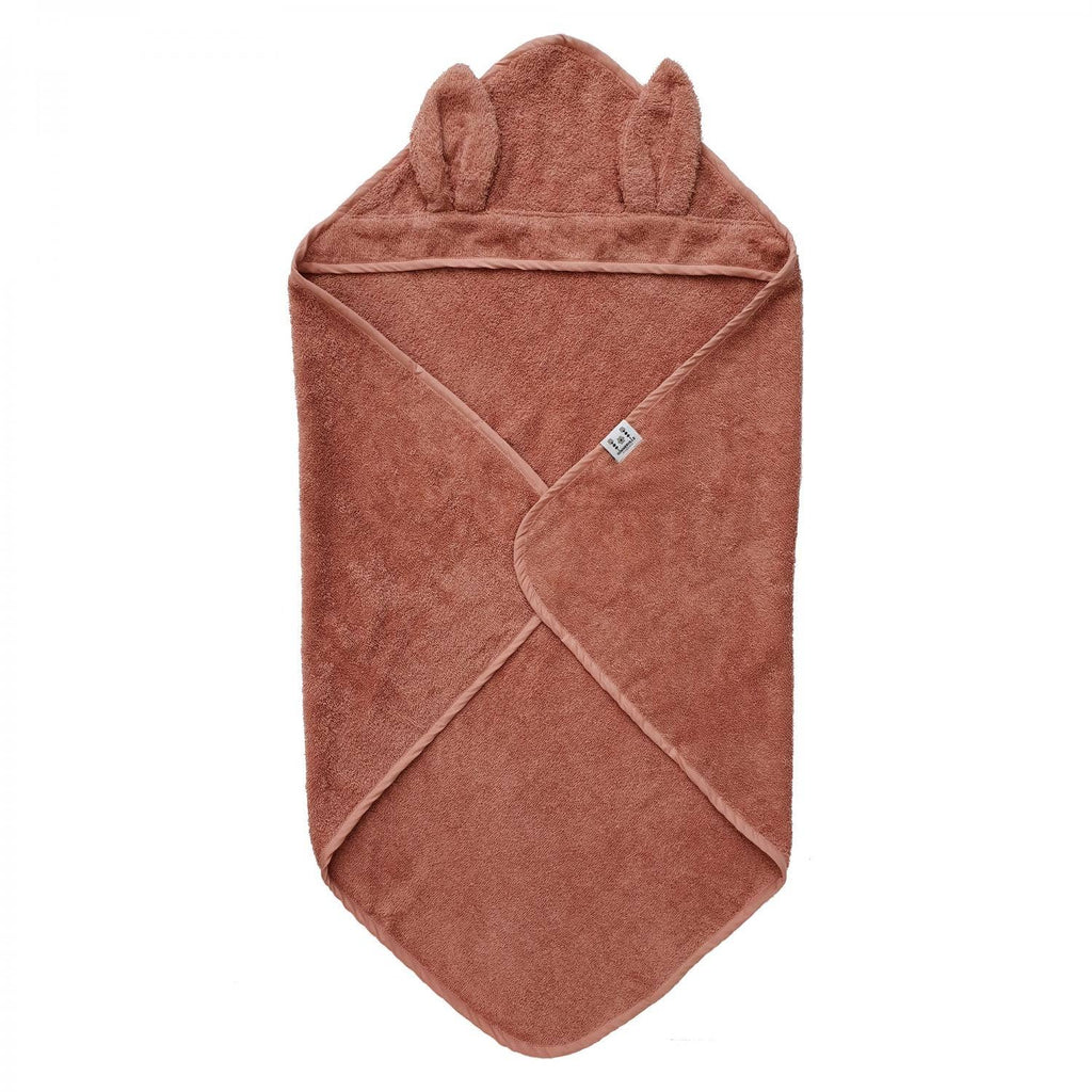 Babyhanddoek Konijnenoren Misty Rose